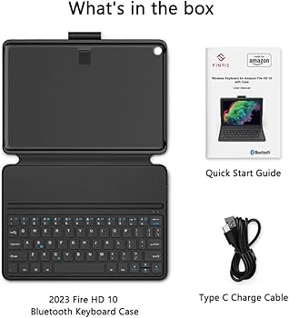 Amazon.com: Made for Amazon Bluetooth Keyboard Case for Amazon