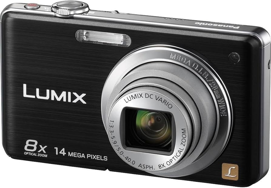 Panasonic Câmera digital Lumix DMC-FH20K de 14,1 MP com zoom