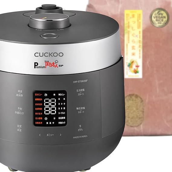 CUCKOO Premium New 圧力名人SP 発芽 CRP-ST0605F 取扱説明書