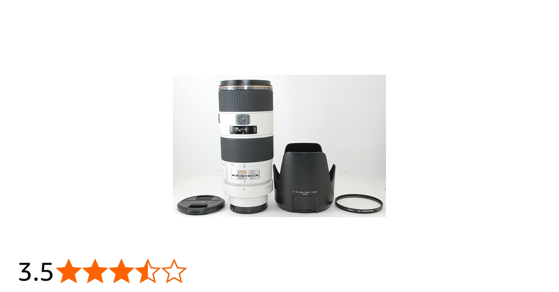 Amazon | Konica Minolta AFアポテレ70-200mm F2.8G(D)SSM | 一眼レフ