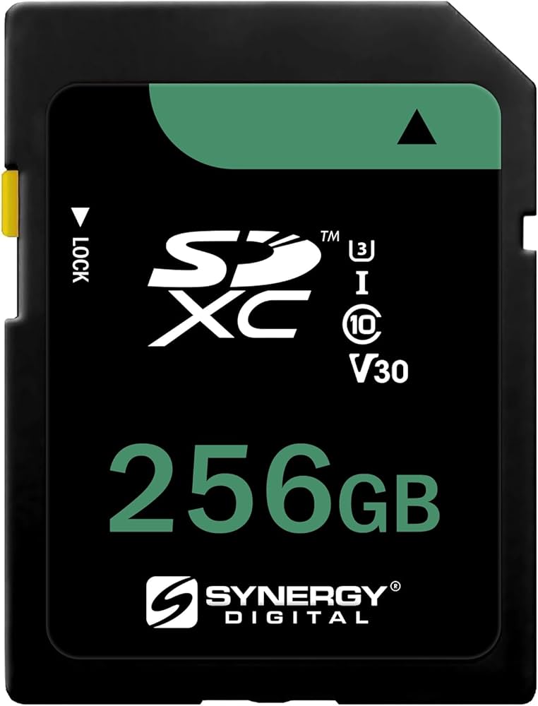 Amazon | Synergy (シナジー) Digital 256GB SDXC UHS-I カメラ
