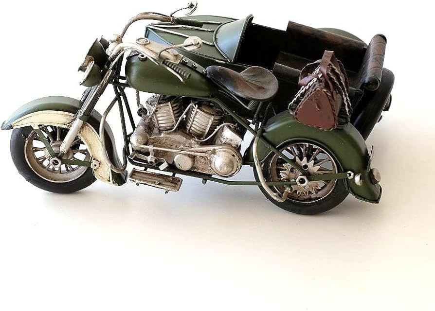 Amazon.co.jp: バイク 置物 おしゃれ アンティーク調 レトロ オブジェ