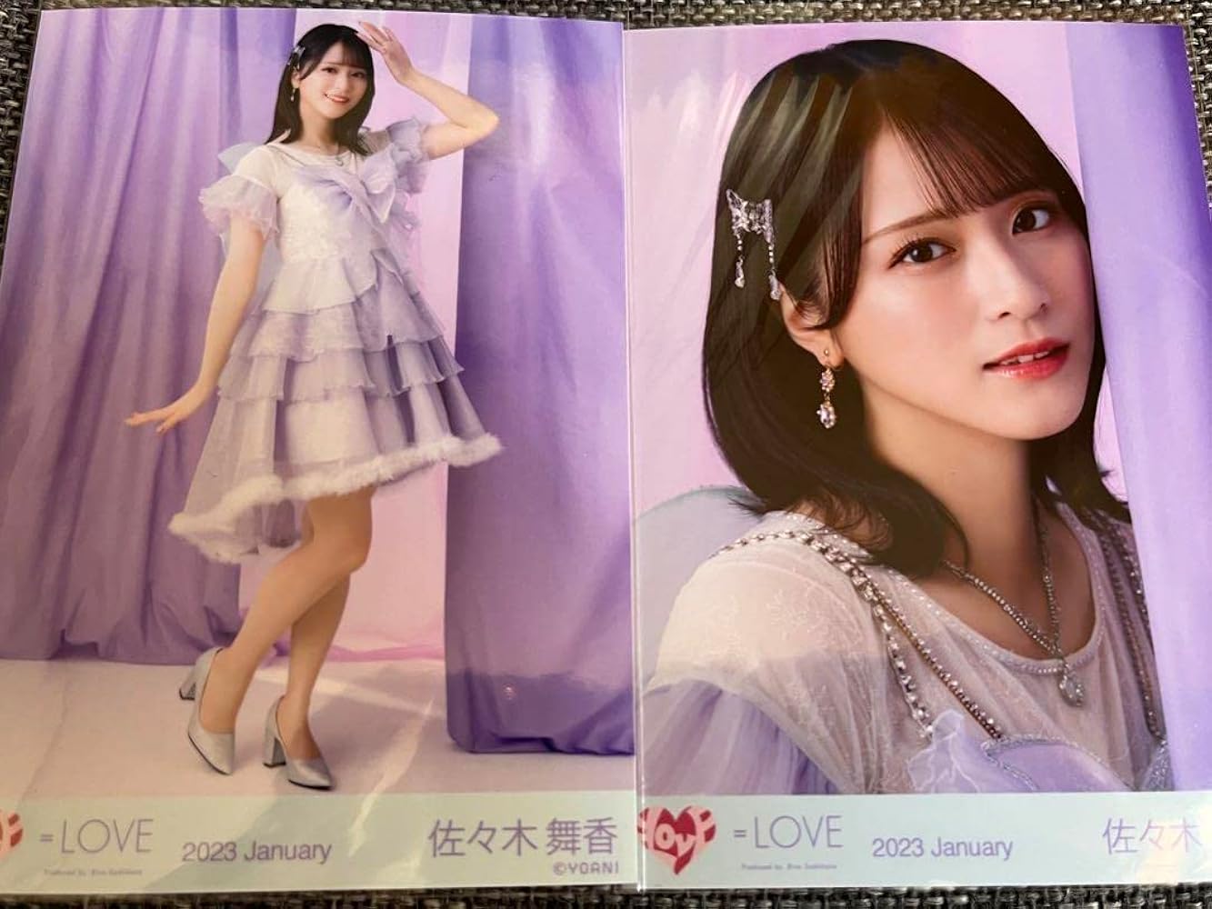 Amazon.co.jp: イコラブ 佐々木舞香 生写真 5周年衣装 セミコンプ