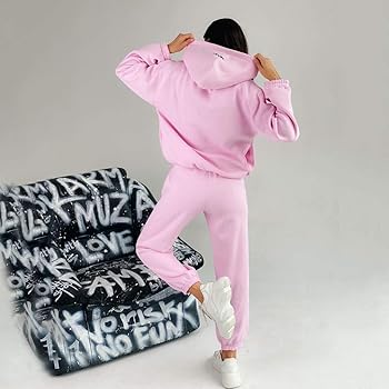 Amazon | [ADELA] スウェット 上下セット 韓国ファッション レディース