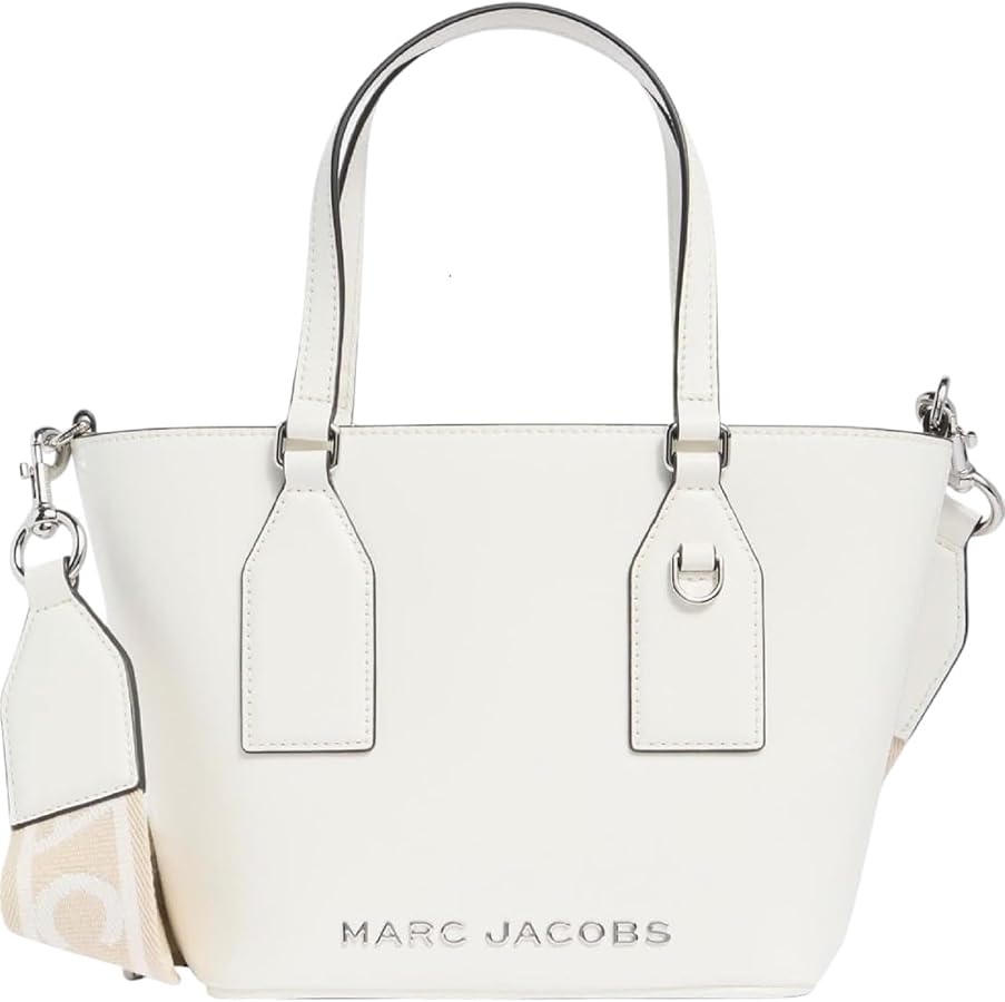 Amazon.com: Marc Jacobs Trademarc Small Tote Satchel bag (cotton