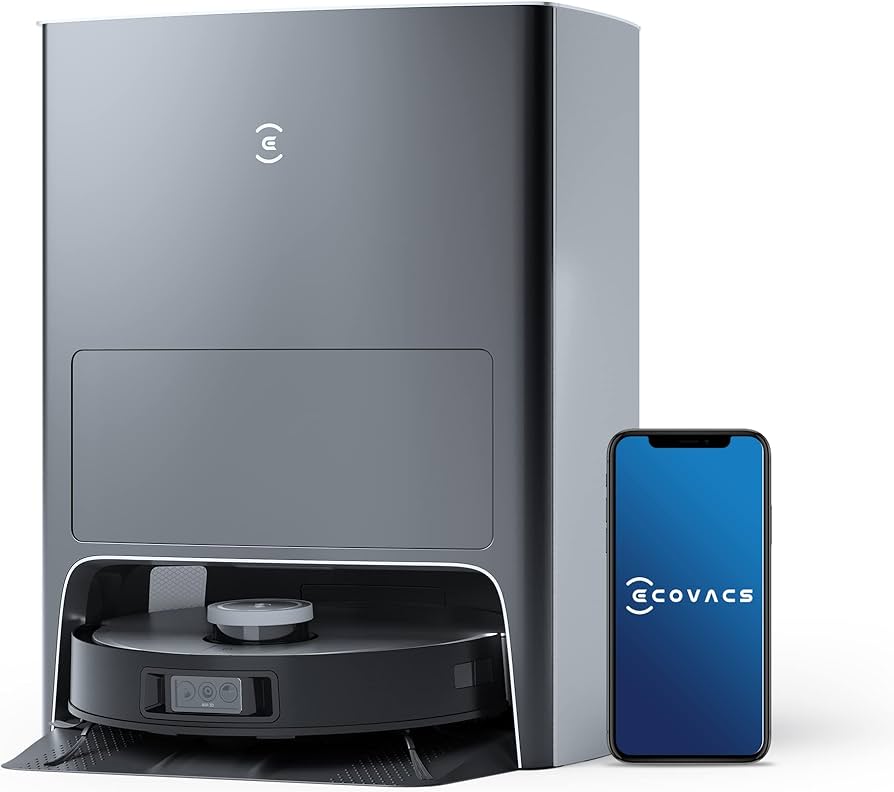 ECOVACS DEEBOT X1 OMNI Robot Vacuum Cleaner, Auto Mop Washing/Hot