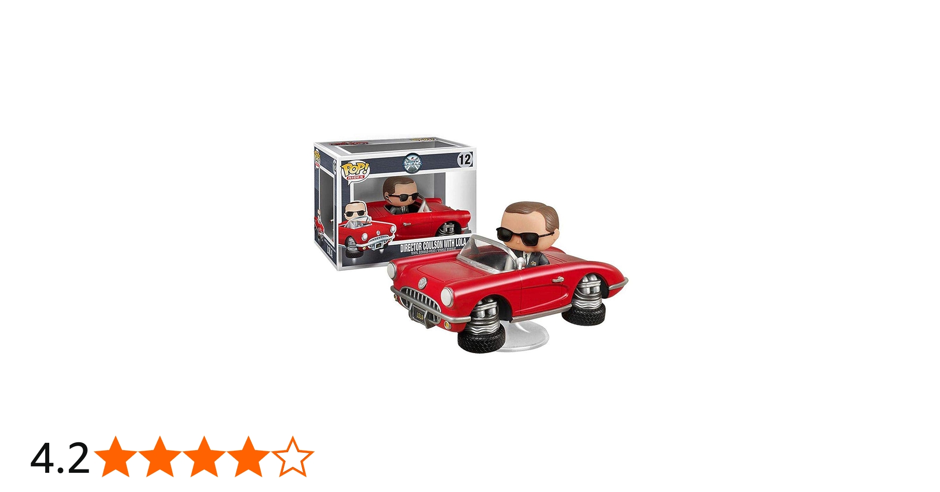 Funko - POP Rides - Agents of S.H.I.E.L.D - Lola : Funko Pop