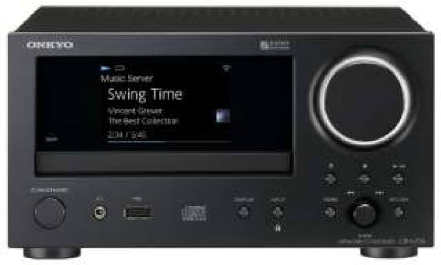 Amazon.co.jp: ONKYO ネットワークCDレシーバー ハイレゾ対応 ブラック