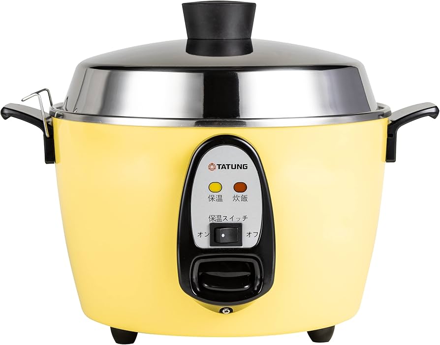 Amazon | 【TATUNG 公式販売店】大同電鍋 炊飯器 6合 外鍋ステンレス製