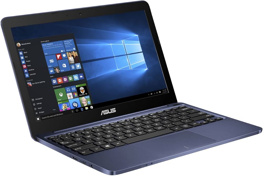 Amazon.co.jp: ASUS ノートパソコン EeeBook X205TA-DBLUE10 Windows10