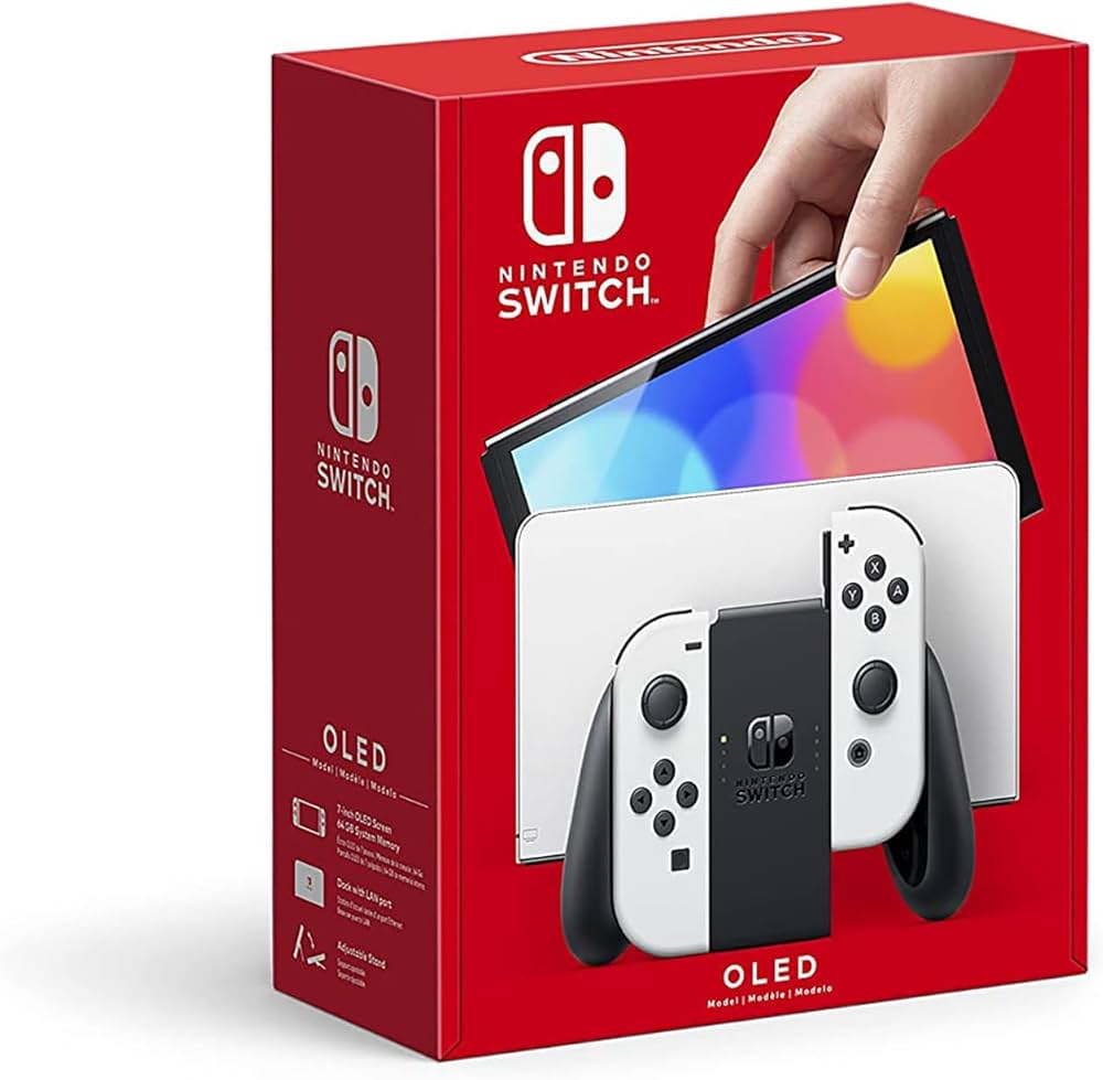 Amazon.com: Nintendo Switch OLED Model w/ White Joy-Con (Renewed)