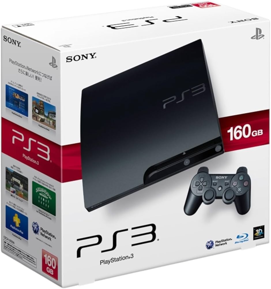 Amazon.com: PlayStation 3 [160GB] Charcol Black color [Japan