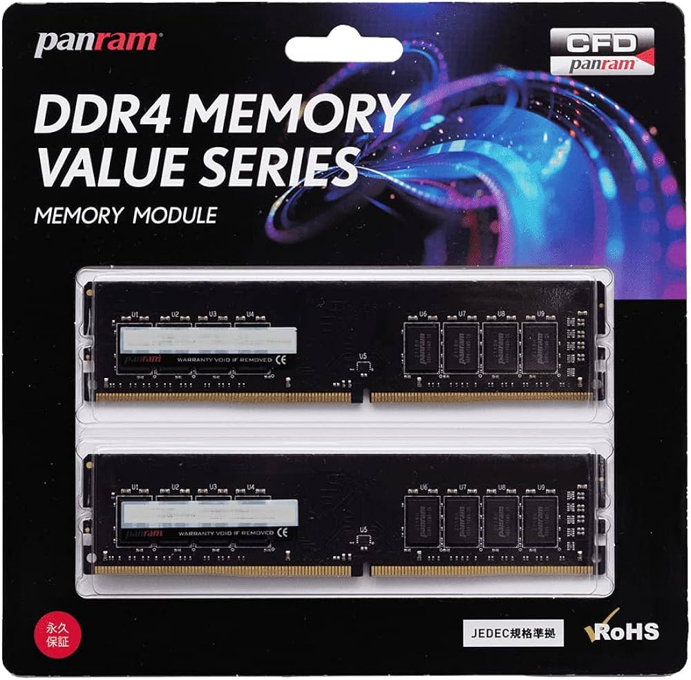 Amazon | CFD販売 Panram デスクトップPC用 メモリ DDR4-2666 (PC4