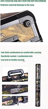 Amazon.co.jp: ANSNOW 大型ハードガンケース、アルミニウムパスワード