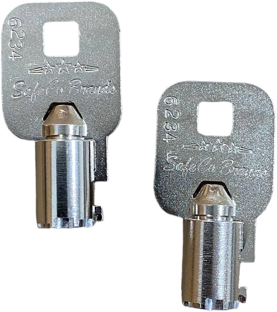 SafeCo Brands 2-Replacment Keys for Dixie Narco Vending Machines