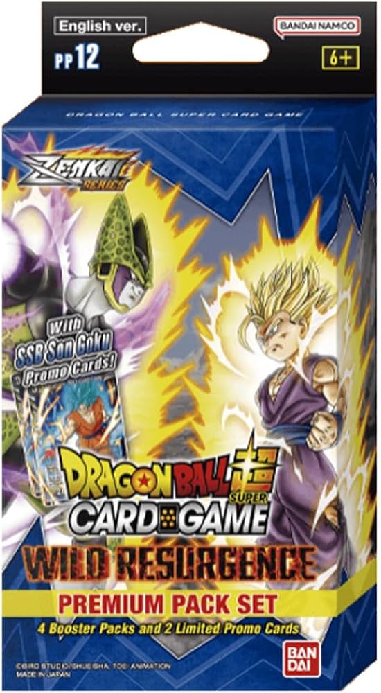 Amazon.com: Bandai | Dragon Ball Super CG: Premium Pack Set 12