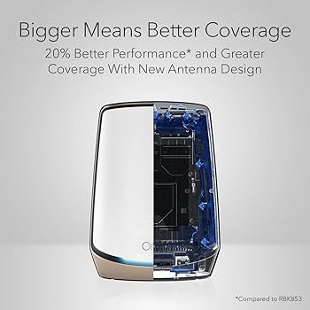 Amazon.com: NETGEAR Orbi Tri-Band WiFi 6 Mesh Network System