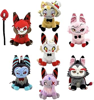 Amazon.co.jp: ハズビンホテル ぬいぐるみ 人形 猫 アラスター