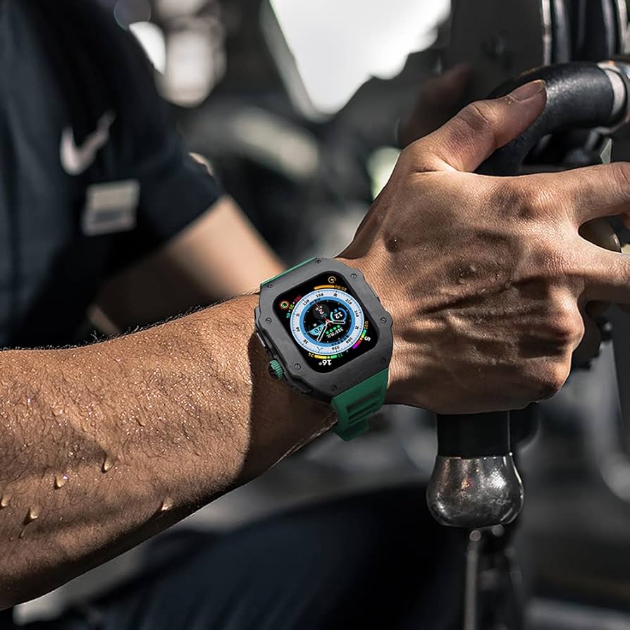 Amazon.co.jp: 豪華な改造キットApple Watch Ultra 49mmカーボン