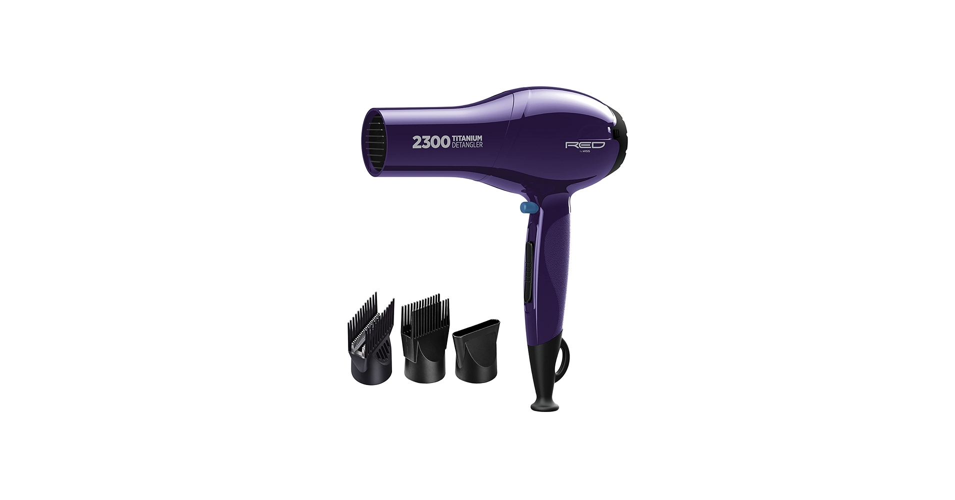 Amazon.com : RED by Kiss Titanium 2300 Detangler Hair Dryer
