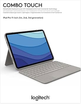 Amazon.com: Logitech Combo Touch iPad Pro 11-inch (1st, 2nd, 3rd