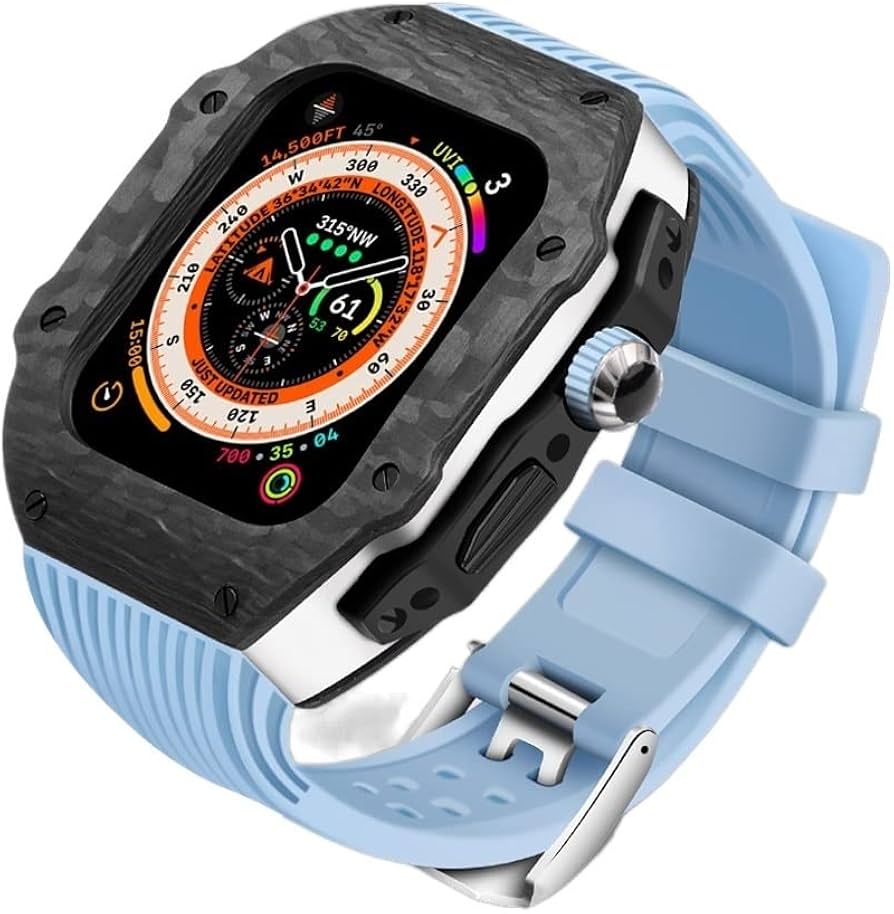 Amazon.co.jp: 豪華な改造キットApple Watch Ultra 49mmカーボン