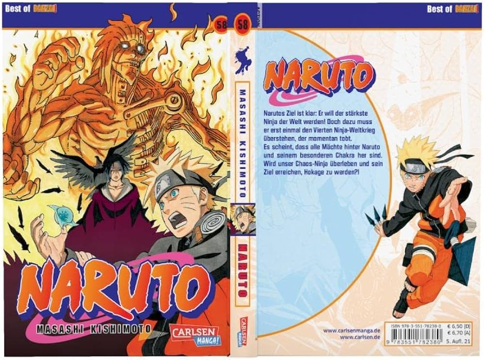 Naruto 58: Kishimoto, Masashi: 9783551782380: Amazon.com: Books