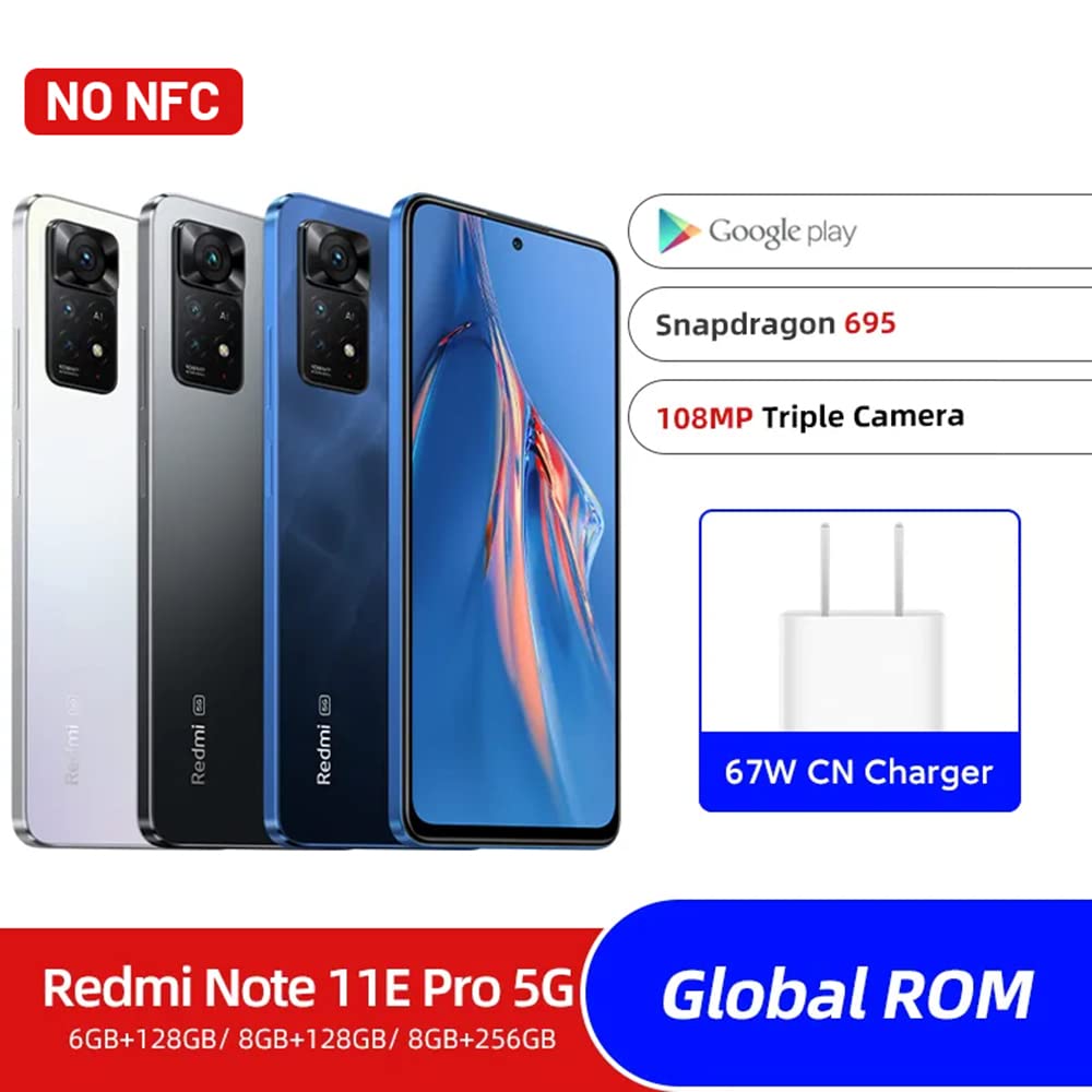 Amazon.com: Xiaomi Redmi Note 11E Pro 5G (256GB + 8GB) Factory