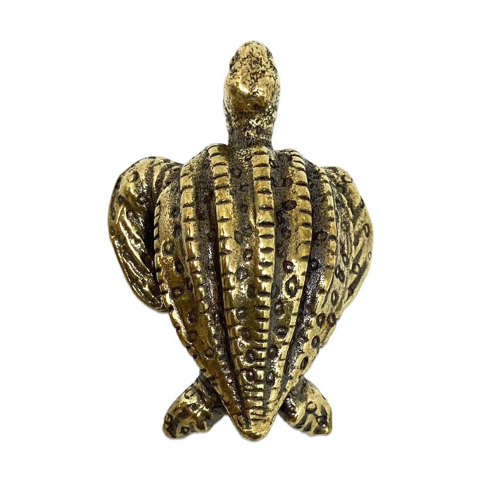 Amazon.co.jp: おさがめ オサガメ 長亀 カメ 海亀 真鍮製 長さ47mm 約