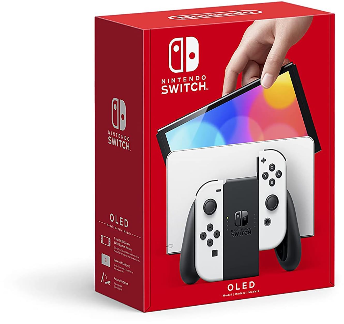 Amazon.com: Nintendo Switch OLED Model w/ White Joy-Con (Renewed)