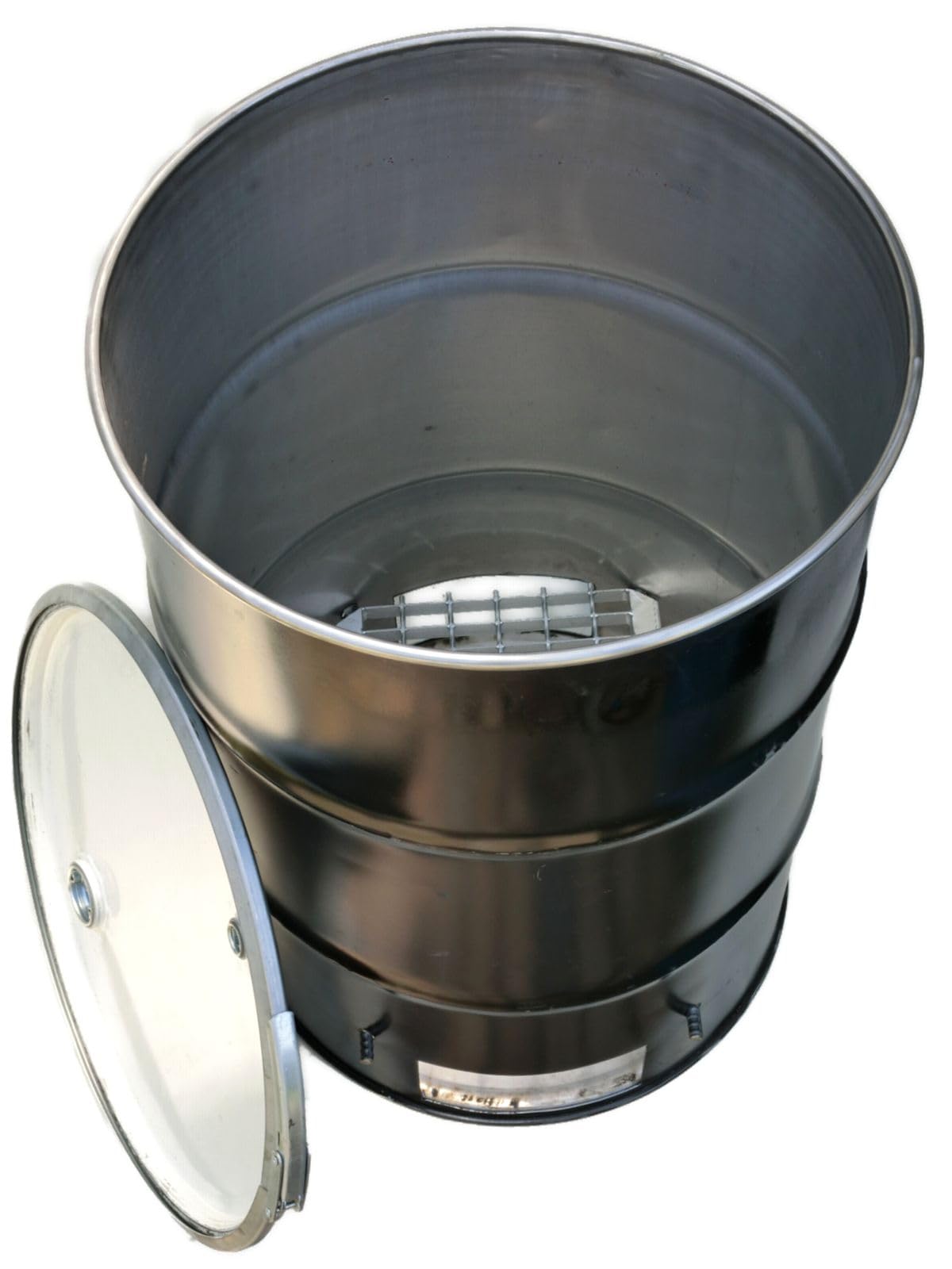 Amazon | ドラム焼却炉200L（耐久ロストル両サイド吸気口） | 遊火人