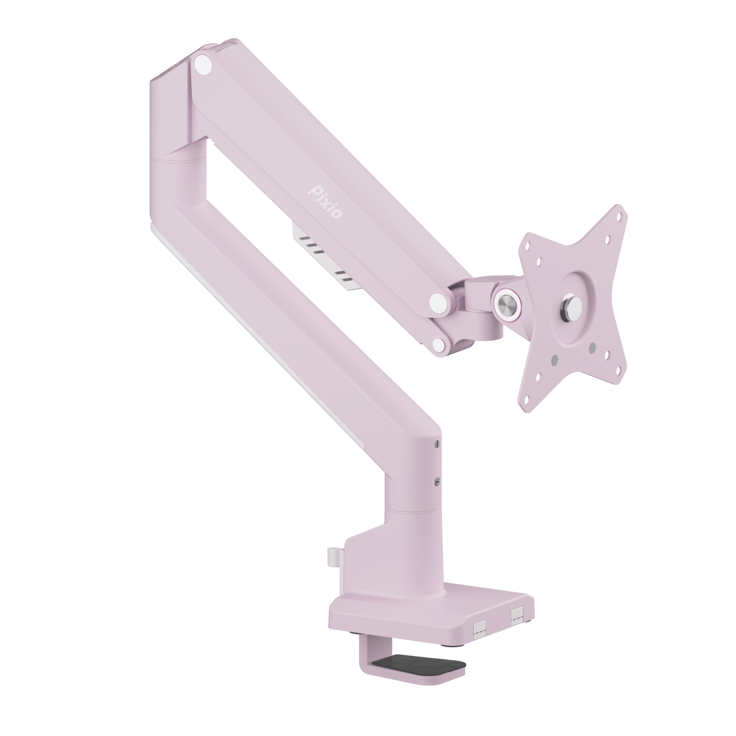Amazon.co.jp: Pixio PS1S Wave Pastel Pink モニターアーム シングル