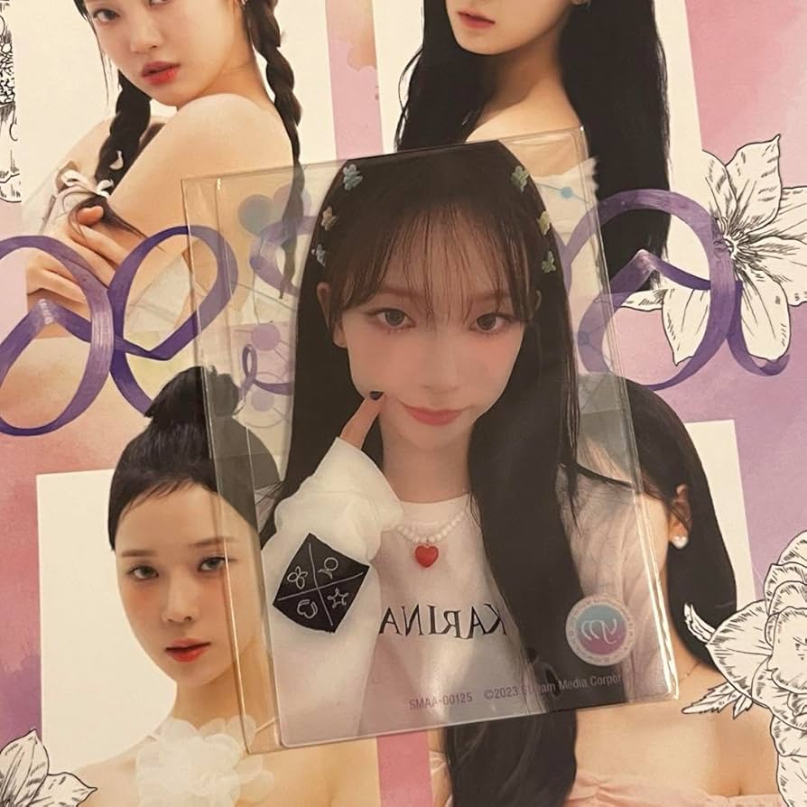 Amazon.co.jp: aespa FC 特典 カリナ トレカ クリアトレカ クリア