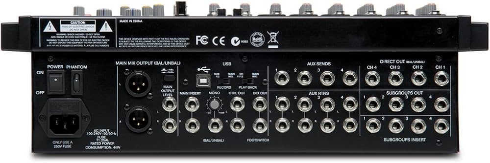 Alto ZMX124 FX USB : Amazon.in: Musical Instruments