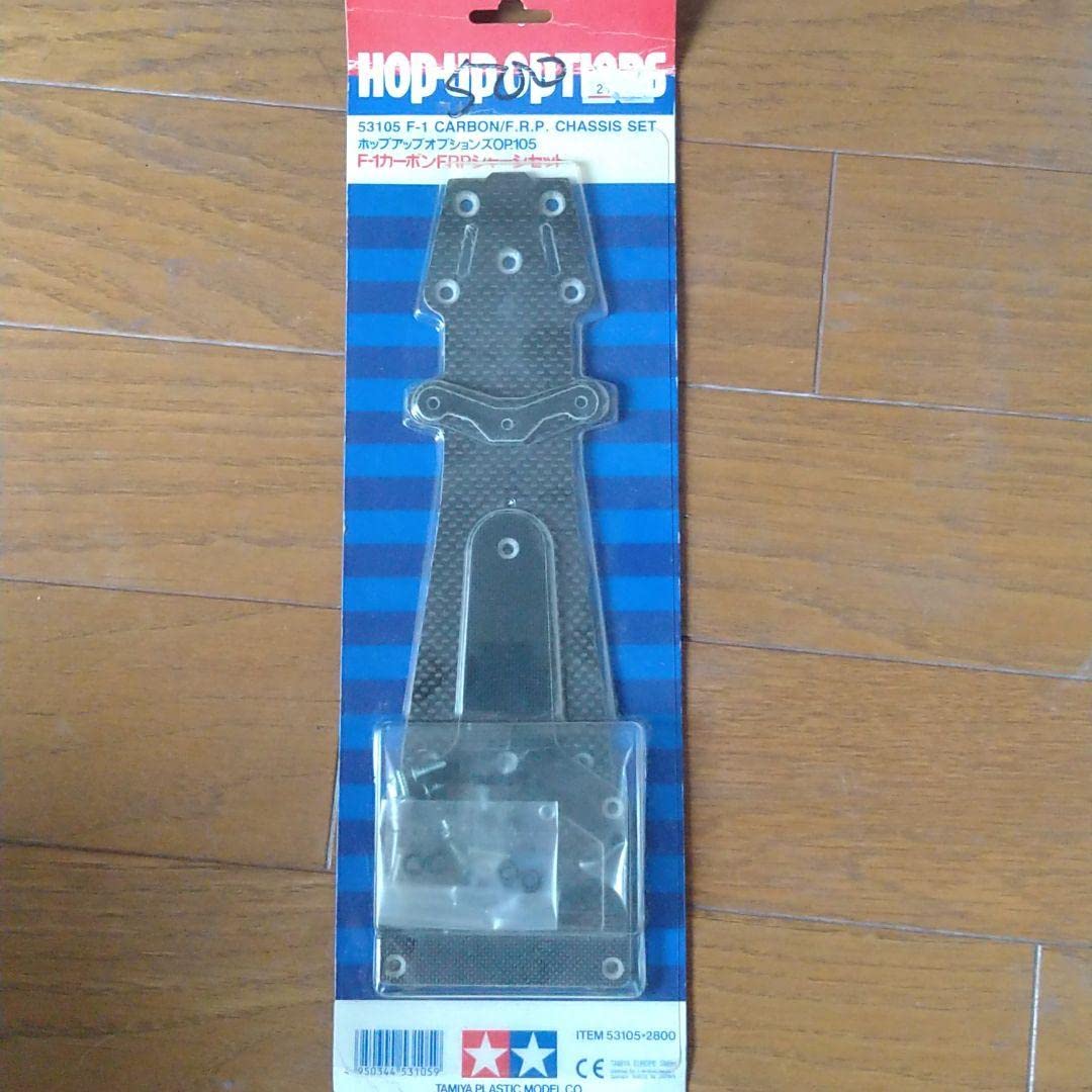 Amazon.co.jp: !タミヤOP105 F-1 カーボン FRP シャーシセット F102