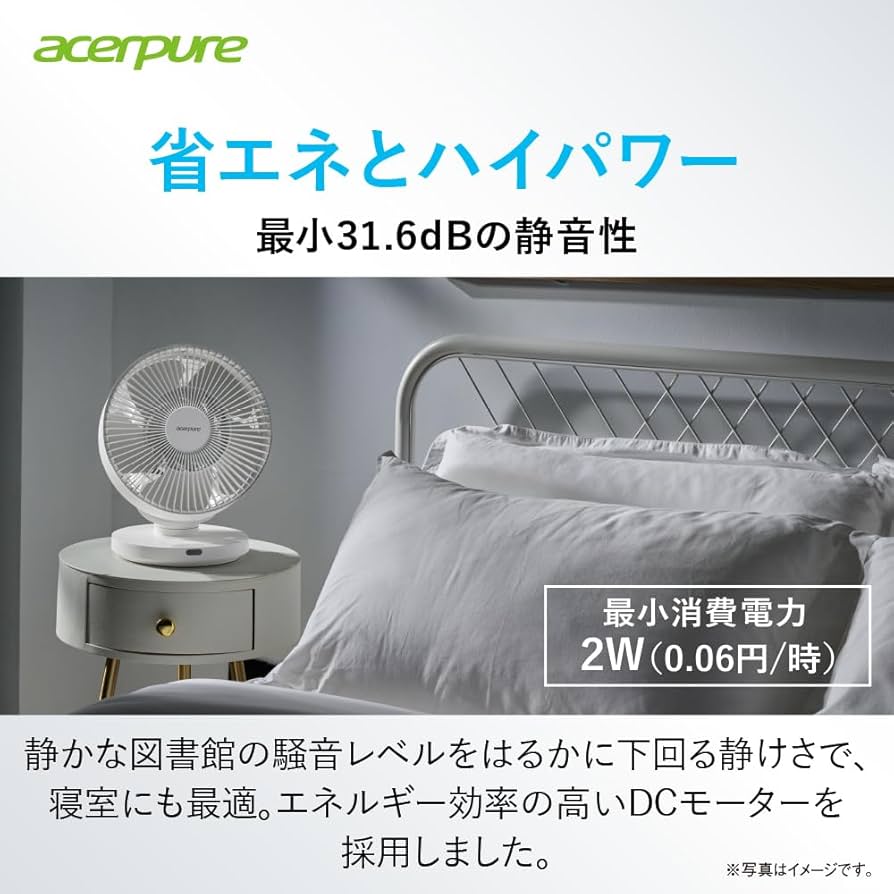 Amazon | エアサーキュレーター Acerpure Cozy エイサーピュア 直径