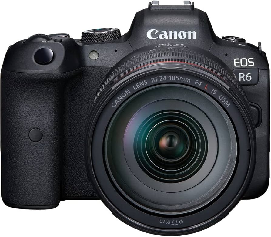 Amazon.com : Canon EOS R6 Mirrorless Digital Camera with 24-105mm