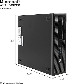 Amazon.co.jp: 【整備済み品】 中古パソコン デスクトップ HP ProDesk