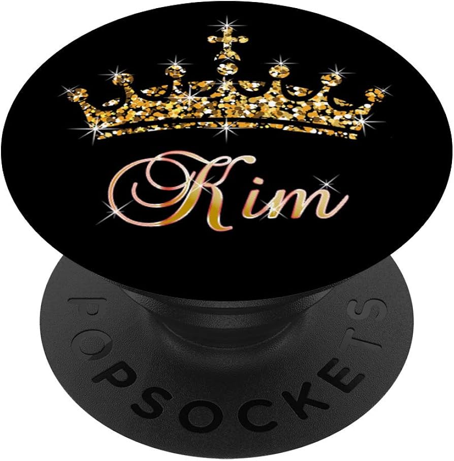 Amazon.com: Kim Name Crown Queen Princess Royal Design - Kim