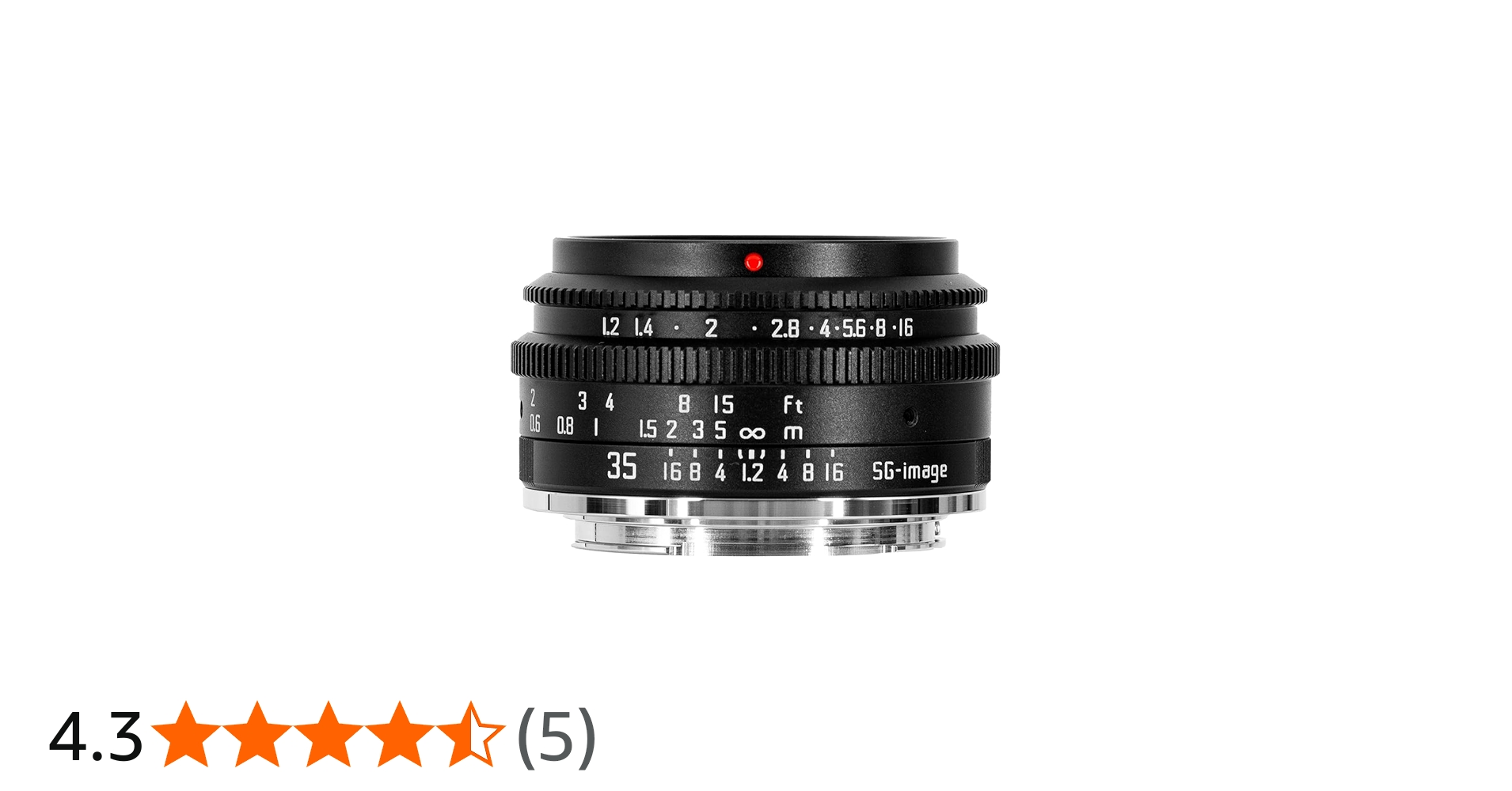Amazon.co.jp: SG-image 35mm F1.2 APS-C対応 Xマウント 大口径 単焦点