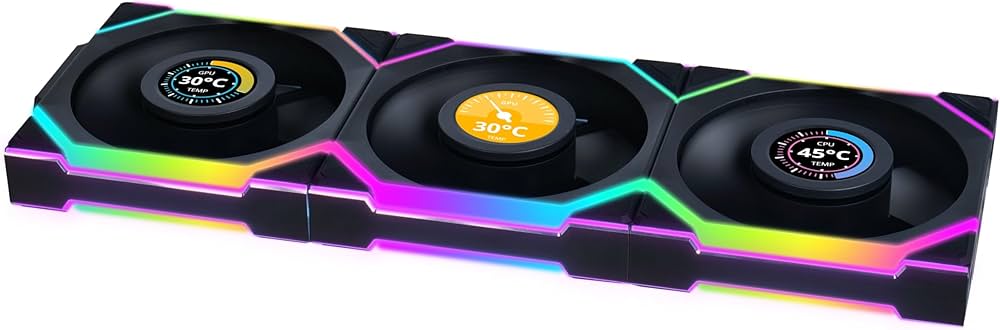 Amazon.com: Lian Li UNI FAN SL Wireless LCD PC Fan 120mm RGB – 3