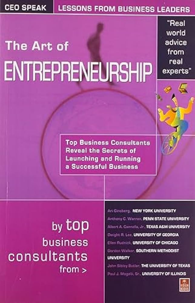Amazon | The Art of Entrepreneurship | Orient Paperbacks
