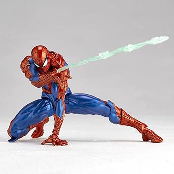 Amazon.com: KAIYODO AMAZING YAMAGUCHI Spider-Man Ver. 2.0, Total