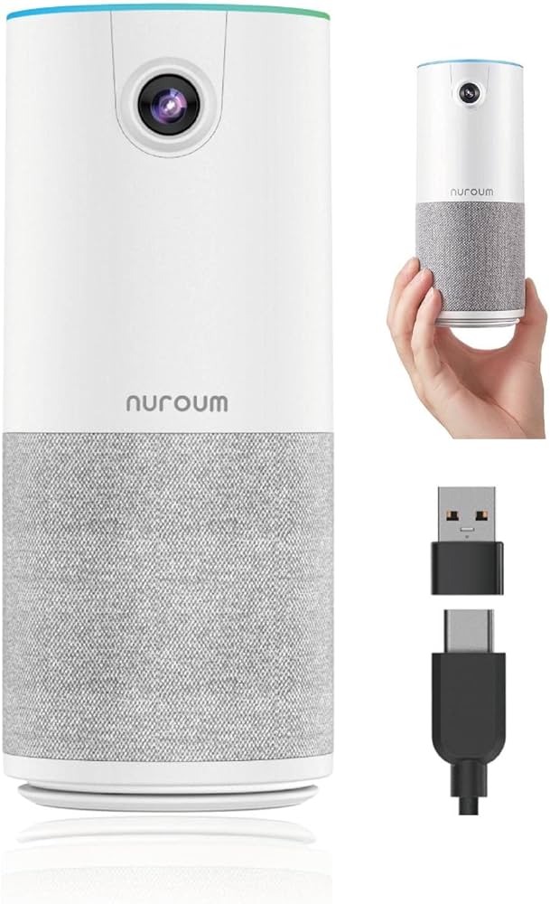 Amazon.co.jp: Nuroum C10 会議用マイクスピーカー 一体型 ウェブ