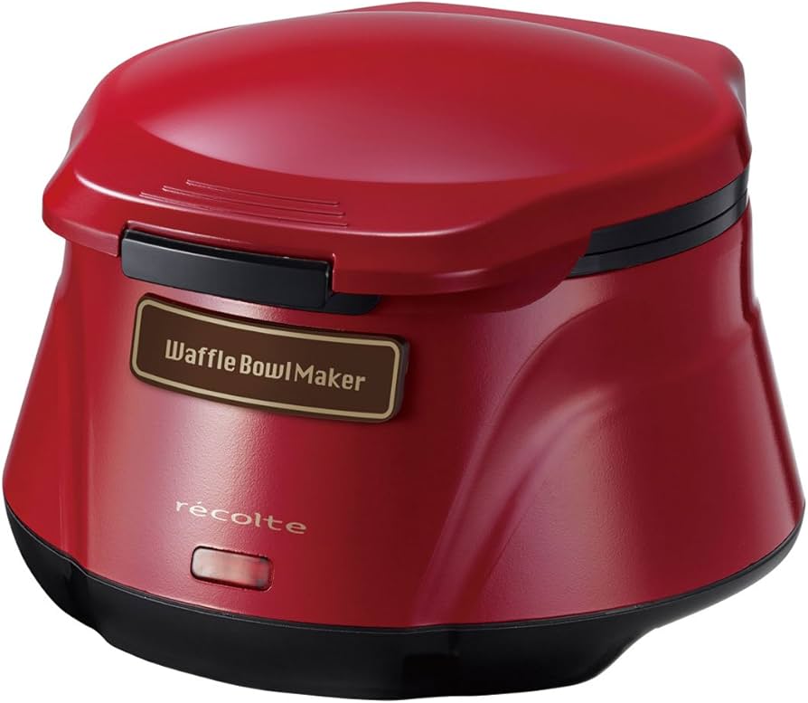 Amazon | レコルト ワッフルボールメーカー レッド RWB-1 | récolte