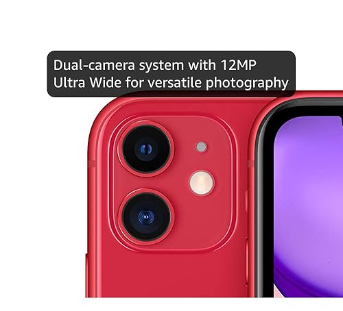 Amazon.com: Apple iPhone 11 [64GB, (Product) RED] + Carrier