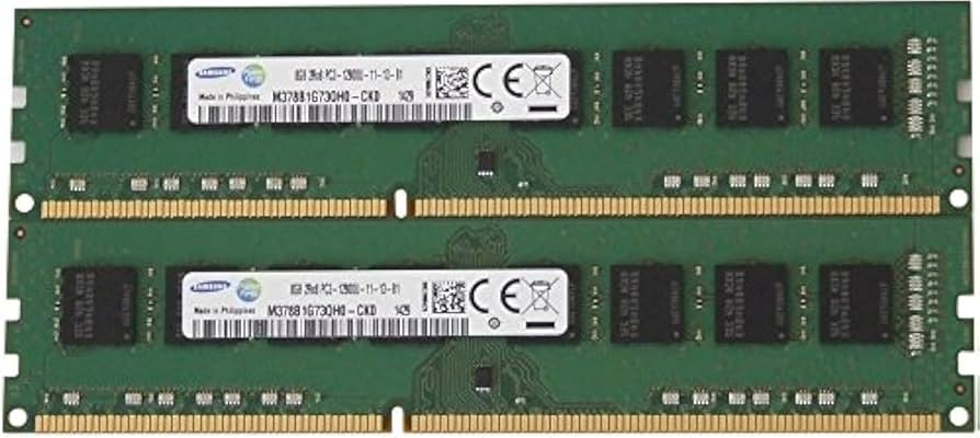Samsung Original 16GB, (2 x 8GB) 240-pin DIMM, DDR3 PC3-12800