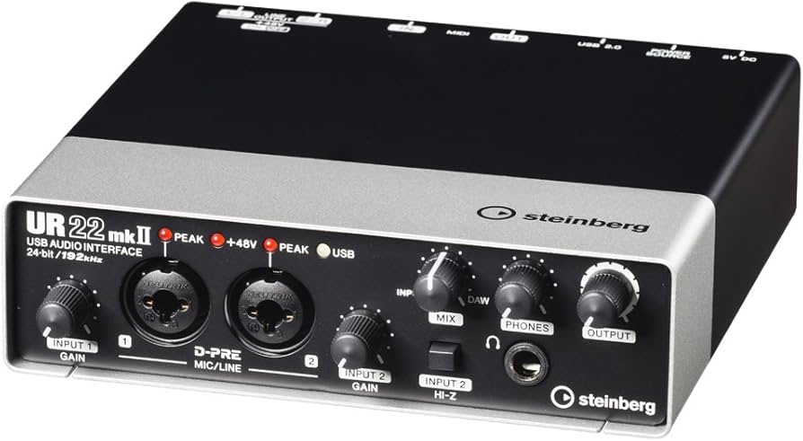 Amazon.com: Yamaha Steinberg UR22MKII 2-Channel USB Interface