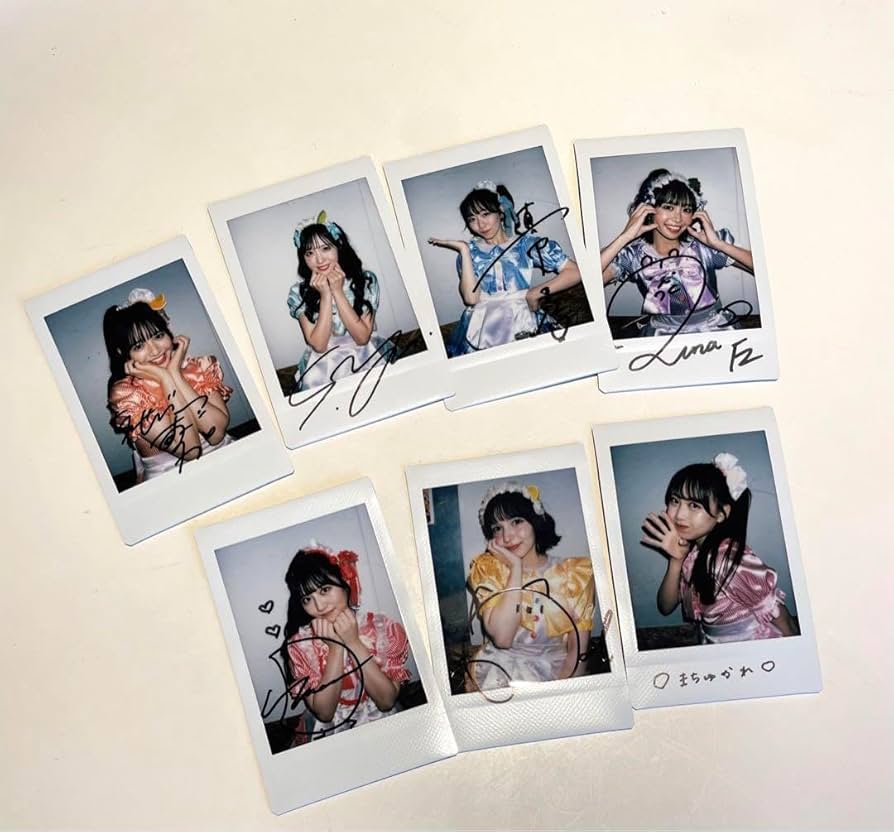 Amazon.co.jp: 可FRUITS ZIPPERメンバー全員直筆サインチェキ ホビー