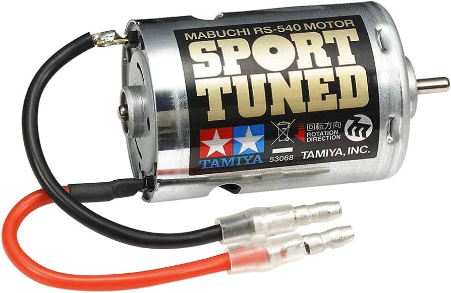 Amazon.com: Tamiya 300053068 Electric Motor 540 Sport Tuned : Toys